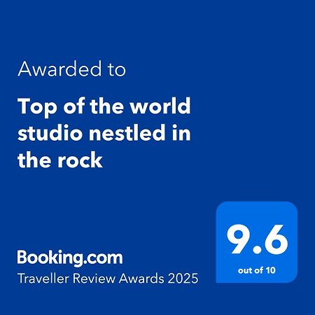 Top Of The World Studio Nestled In The Rock Queensberry Экстерьер фото